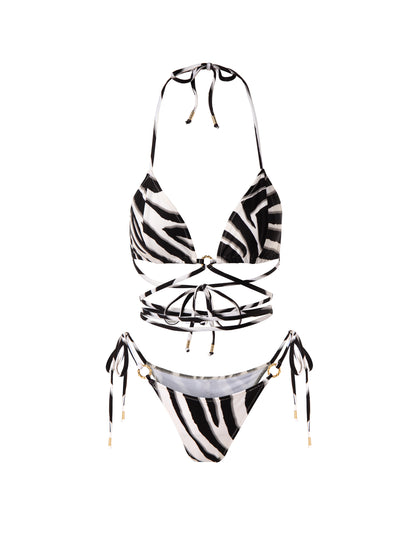 Swimsuit Angello Zebra Top